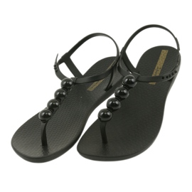 Ipanema sandals women's shoes flip-flops with balls 82517 black 3