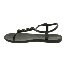 Ipanema sandals women's shoes flip-flops with balls 82517 black 2