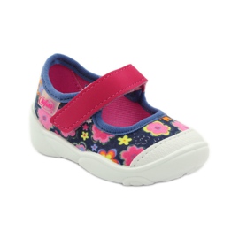Befado children's shoes 209P026 navy blue pink 2 Befado children's shoes 209P026 navy blue pink 2