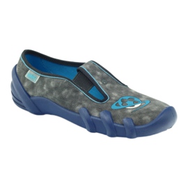 Befado other children's shoes 290Y163 blue grey 1