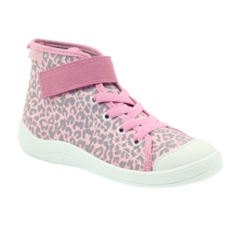 Befado children's shoes 268Y057 pink grey 2