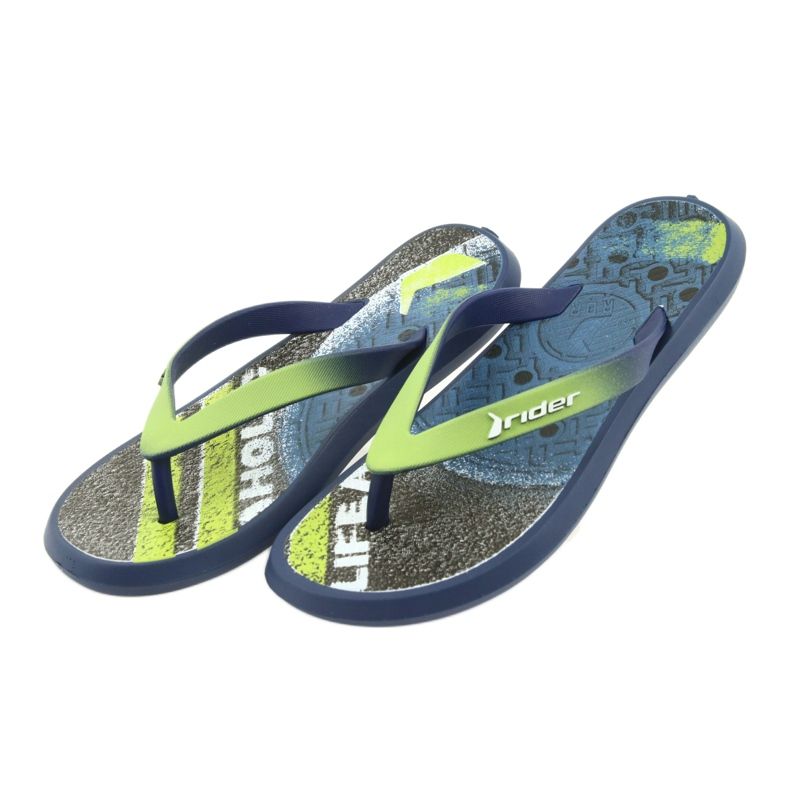 Rider Boys' flip -flops 82563 navy blue 4