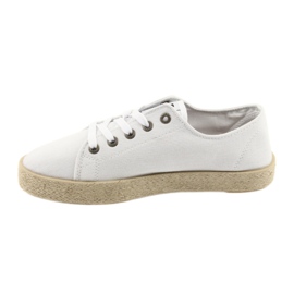 Espadrilles white women's shoes Big star DD274423 2