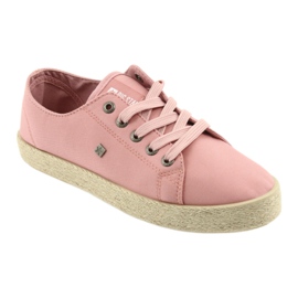 Big Star Pink women's espadrilles sneakers 274425 1