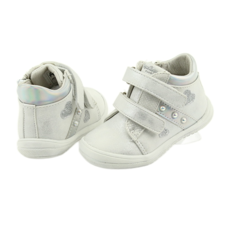 American Club ADI sports shoes for children in American hearts white grey 4