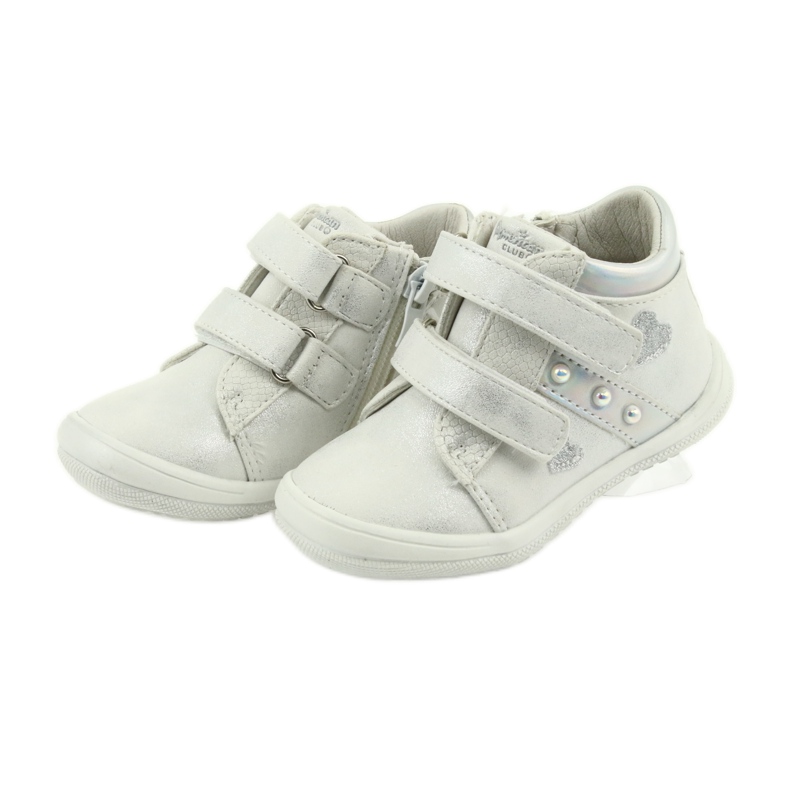 American Club ADI sports shoes for children in American hearts white grey 3