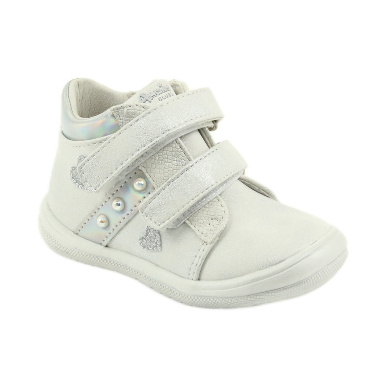 American Club ADI sports shoes for children in American hearts white grey 1