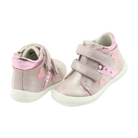 American Club ADI sports shoes for children in American hearts grey pink 4 American Club ADI sports shoes for children in American hearts grey pink 4