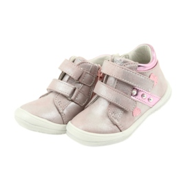 American Club ADI sports shoes for children in American hearts grey pink 3 American Club ADI sports shoes for children in American hearts grey pink 3
