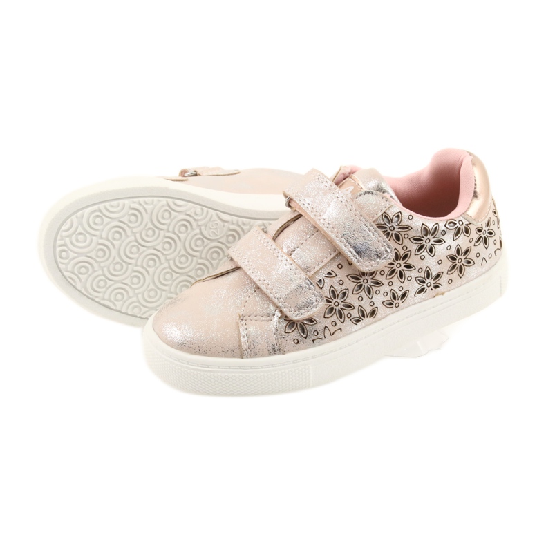 American Club ADI American floral children's sports shoes grey pink 5 American Club ADI American floral children's sports shoes grey pink 5