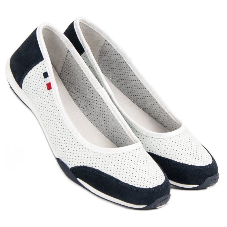 Filippo Sports ballerinas white 2