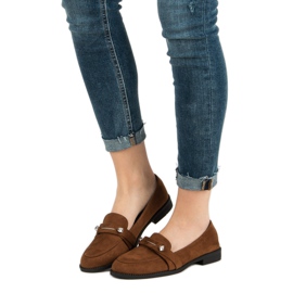 Nio Nio Camel loafers brown 1