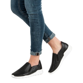 Queen Bee Slip On Light Sneakers black 2 Queen Bee Slip On Light Sneakers black 2