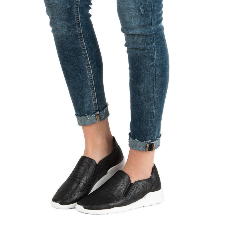 Queen Bee Slip On Light Sneakers black 1