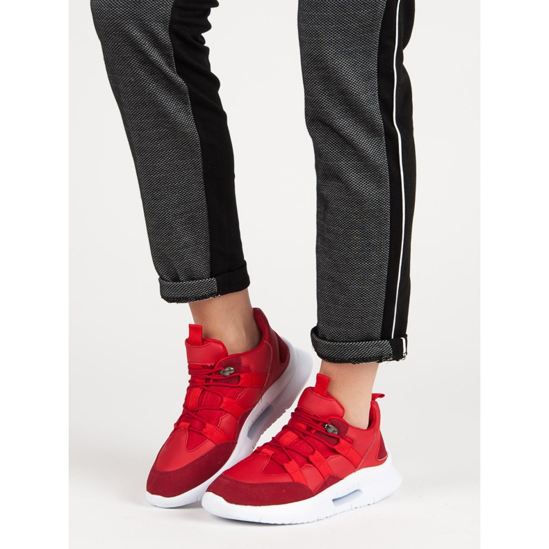 Light Red Sneakers 1