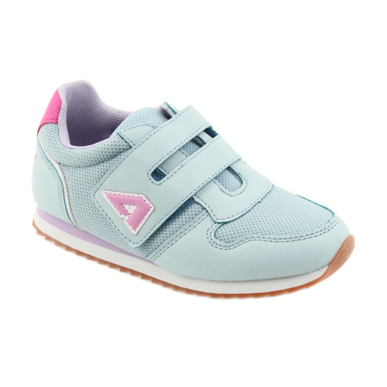 American Club American jogging girls' sports shoes purple blue pink 1