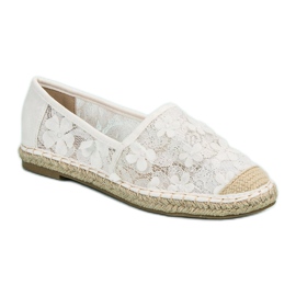 Nio Nio Lacy Espadrilles In Flowers white 1