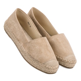 Small Swan Suede Espadrilles brown 1