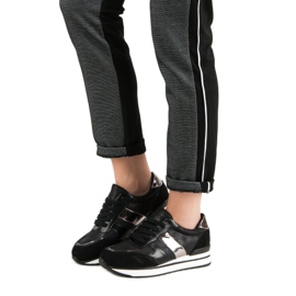 Seastar Black Sport Shoes 1