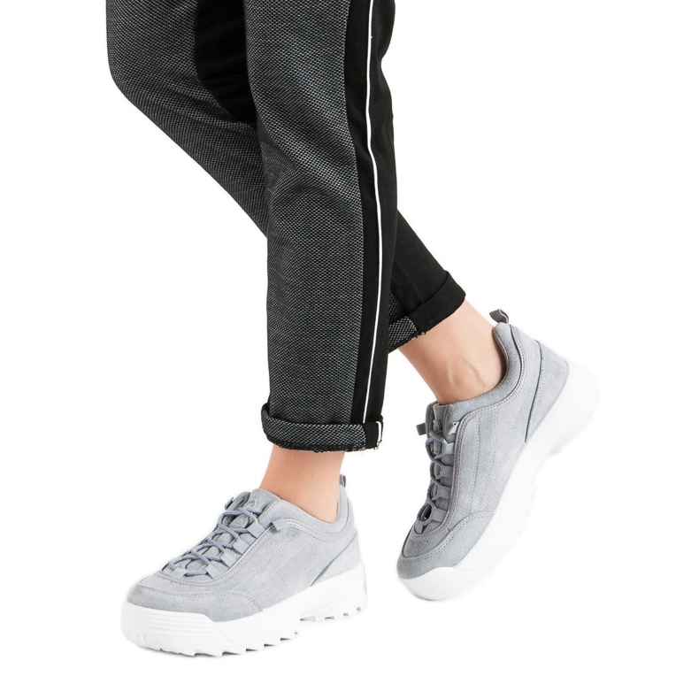 Sneakers On The Platform grey 1