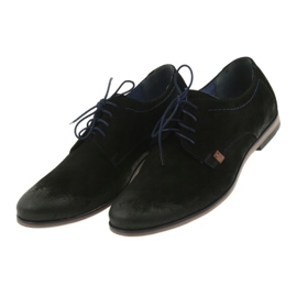 Nikopol Men's shoes suede 1709 black 3