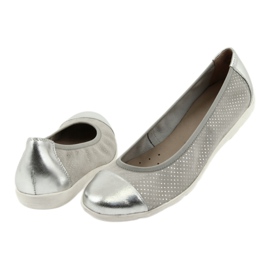 Caprice 22152 women's ballerinas grey 4 Caprice 22152 women's ballerinas grey 4