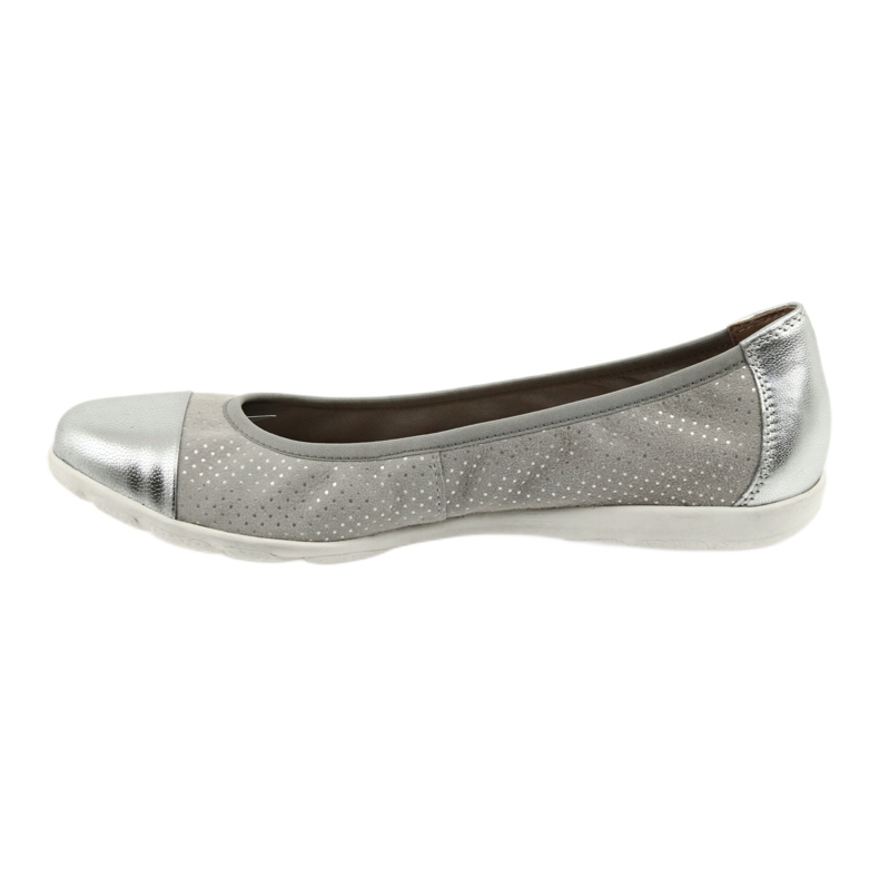 Caprice 22152 women's ballerinas grey 2 Caprice 22152 women's ballerinas grey 2