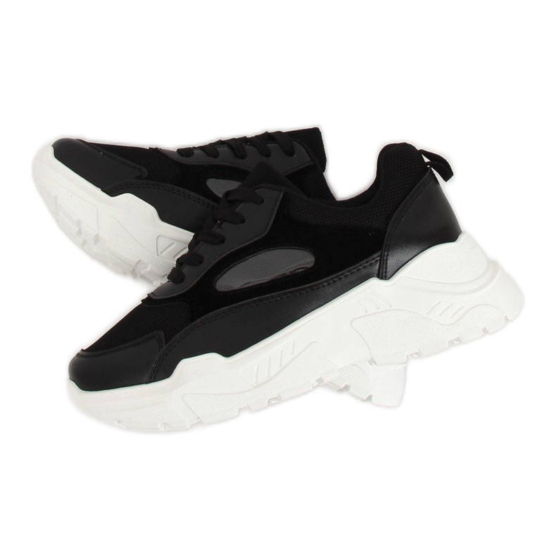 Black LV78P Black sports shoes 1