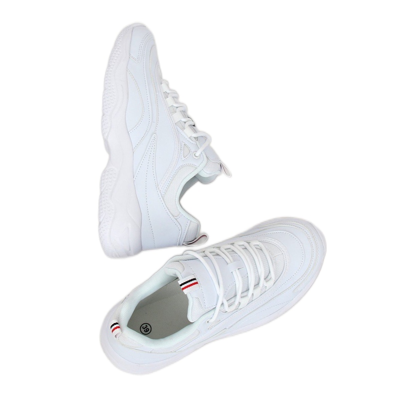 White sports shoes YD05P-2 White 1