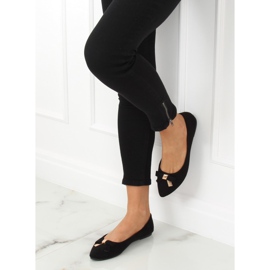 Black women's ballerinas JM3550J Negro 1 Black women's ballerinas JM3550J Negro 1