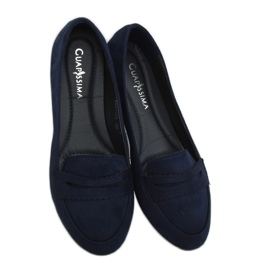 Ballerina loafers navy blue JM6655Q Azul Marino 1