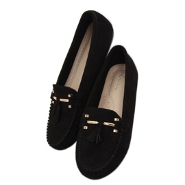 Black Women's black loafers L7183 Black 1 Black Women's black loafers L7183 Black 1