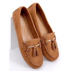 Women's loafers camel L7183 Camel brown 2