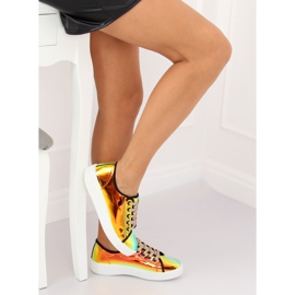 FZ09 Golden gasoline sneakers 1