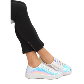 FZ09 White petrol sneakers 2 FZ09 White petrol sneakers 2