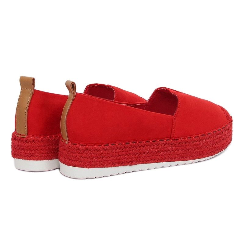 High-soled espadrilles BL247 Red 2