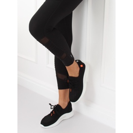 Black sports shoes BK-117 Black 1 Black sports shoes BK-117 Black 1