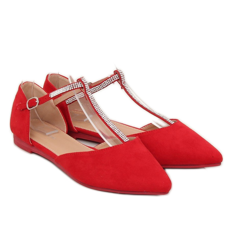 Red ballerinas A321 Red 1