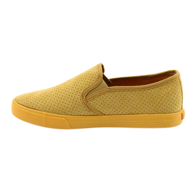 Big Star 274889 women's slip-on sneakers yellow 2