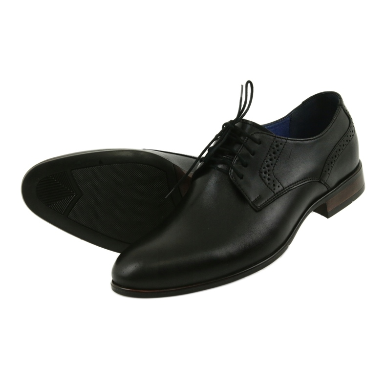 Nikopol Men's leather shoes 1695 black 5