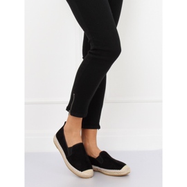 Black espadrilles 1768-11 Black 1