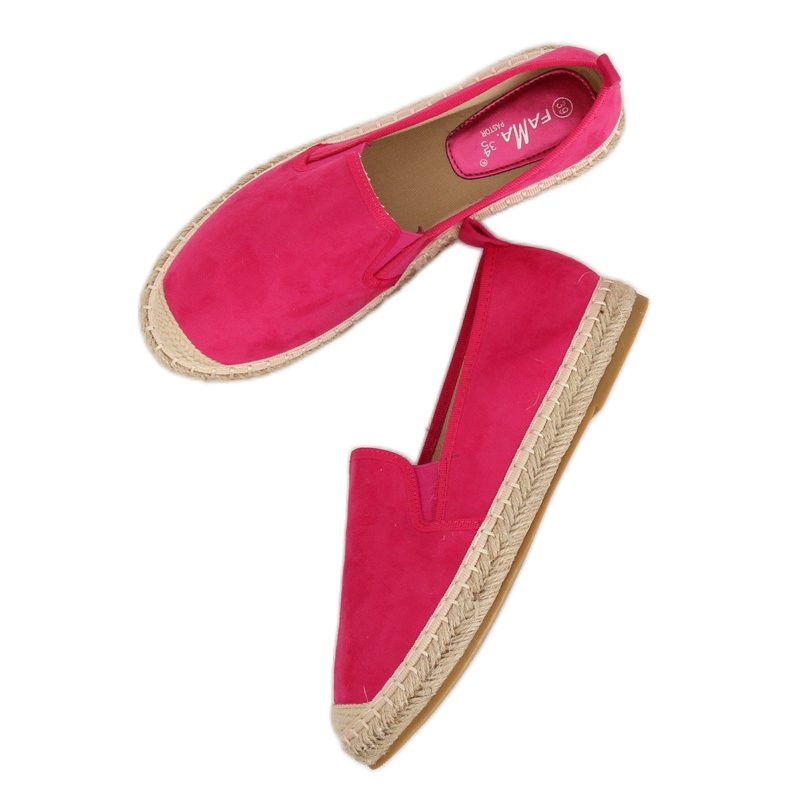 Fuchsia 1768-11 Fushia women's espadrilles pink 1