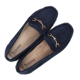 Women's loafers navy blue R819 Navy 1