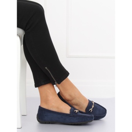 Women's loafers navy blue R819 Navy 2