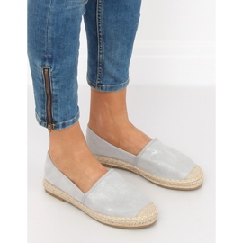 Gray Espadrilles for women 665-3 Gray grey 1