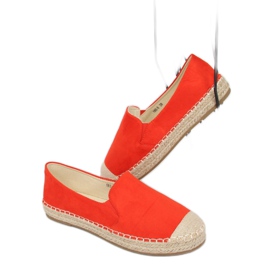 Orange espadrilles for women 180-5 Orange 1