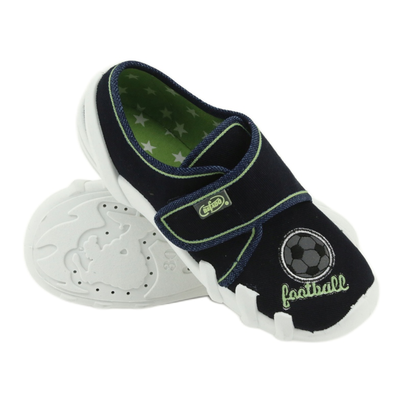 Befado children's shoes 273X247 navy blue green 4
