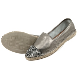 Badura women's espadrilles 6544 grey 4