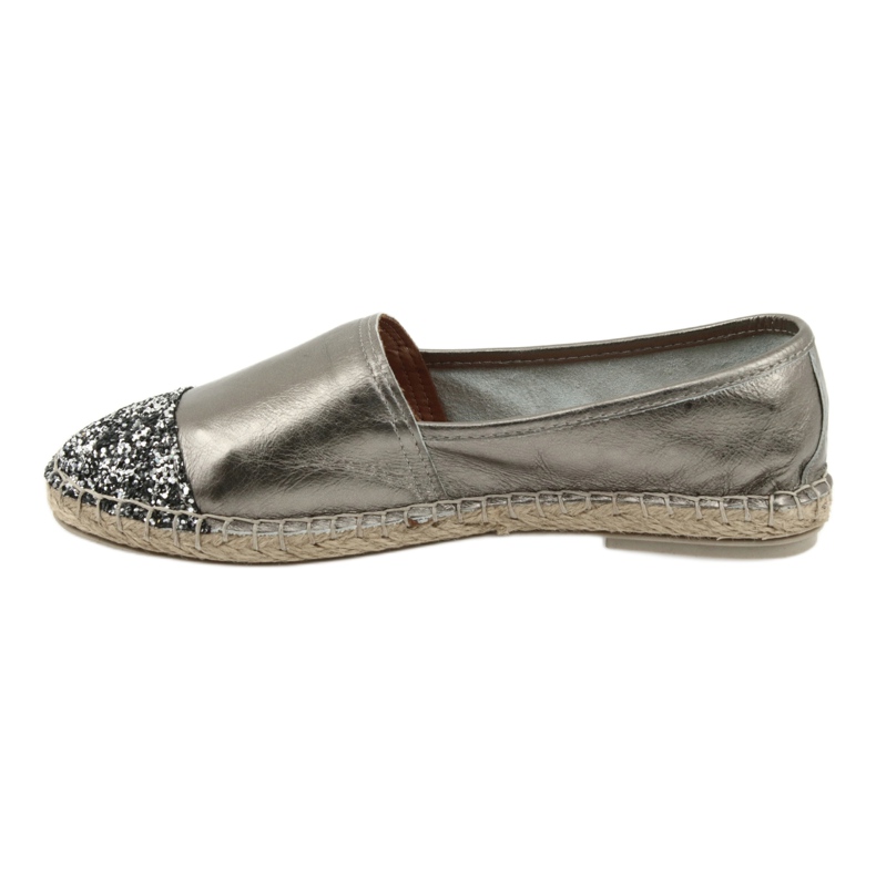 Badura women's espadrilles 6544 grey 2 Badura women's espadrilles 6544 grey 2