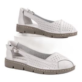 Filippo Leather ballerinas white 2 Filippo Leather ballerinas white 2